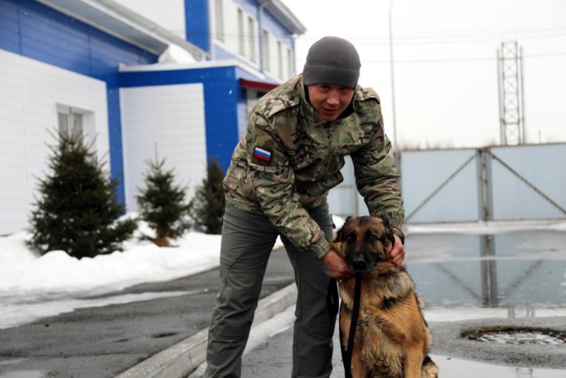В Республике Алтай полицейская собака обрела нового хозяина