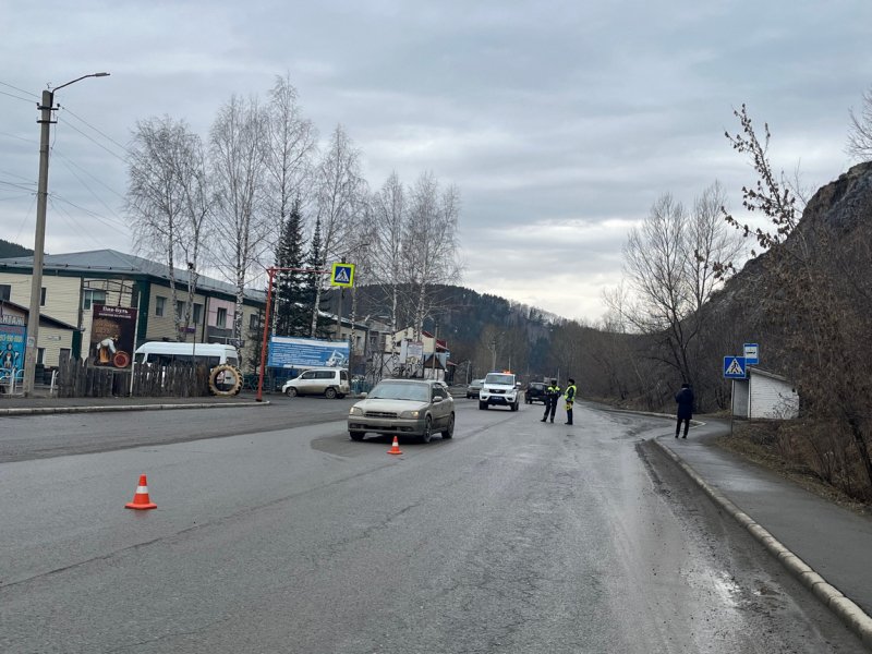 В Горно-Алтайске в результате наезда автомобиля пострадал несовершеннолетний пешеход